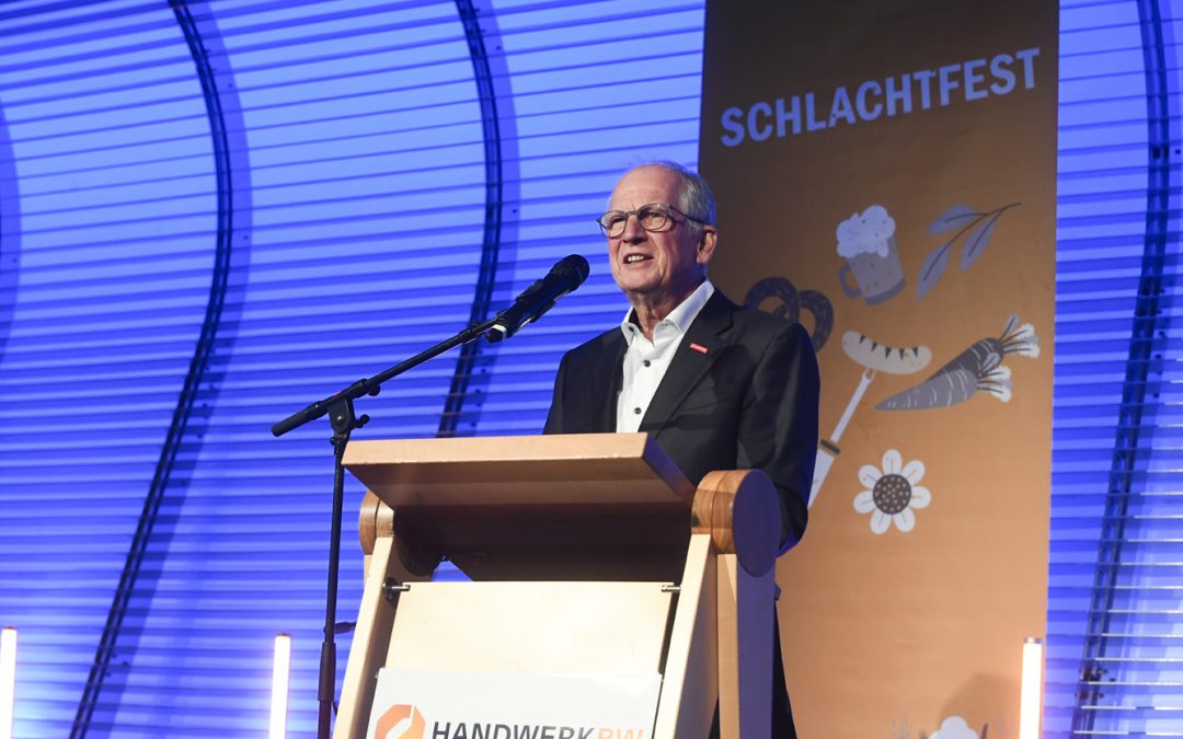 Politik trifft Handwerk – Kampagnenauftakt „26 für 26“ beim Schlachtfest 2025
